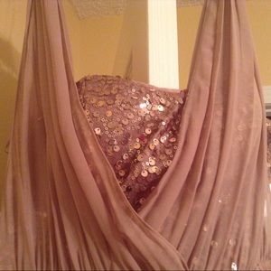 Taupe Jessica Simpson dress